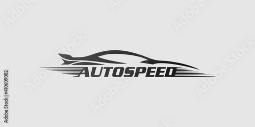 automotive logo. vector cars dealers, detailing and modification logo design concept illustration