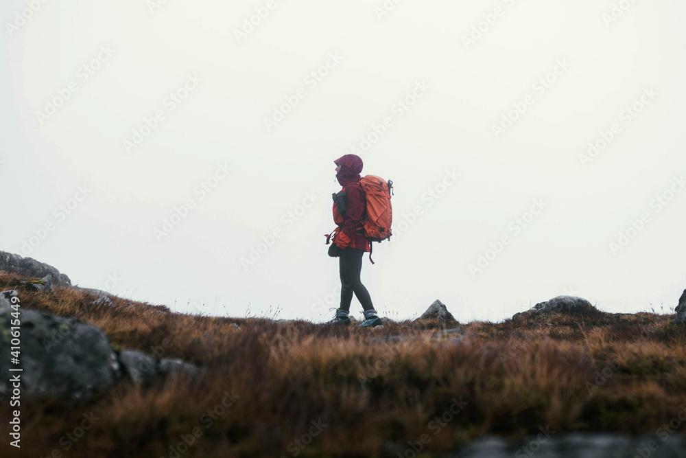Hiking in the Scottish nature