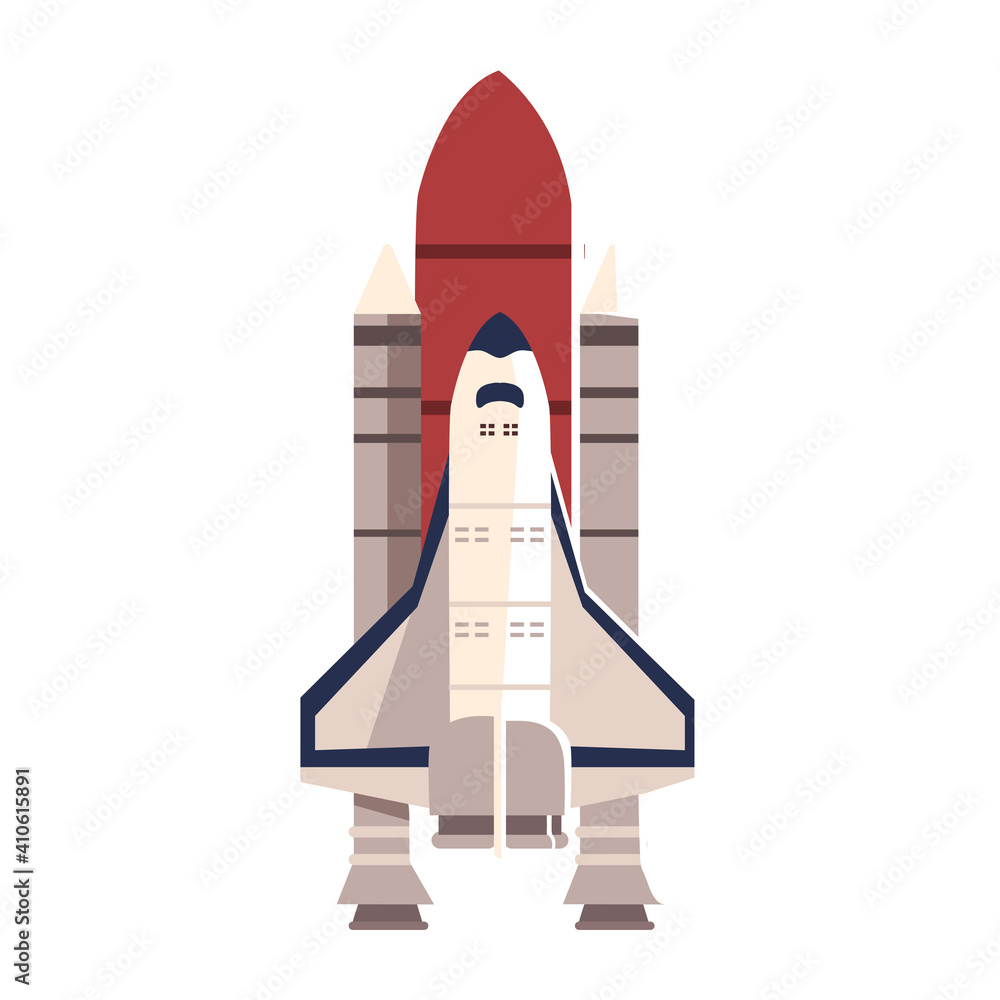 space shuttle launching detailed vector icon space shuttle launching detailed vector icon