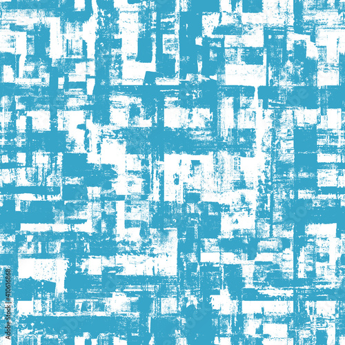 Turquoise and white contemp...