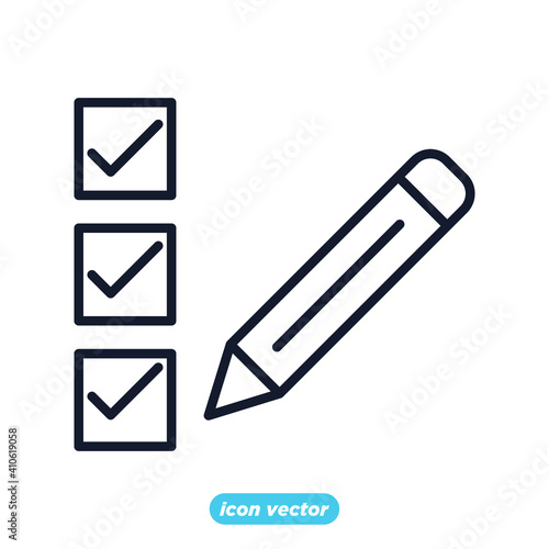 approvement icon. business quality check symbol template for graphic and web design collection logo vector illustration