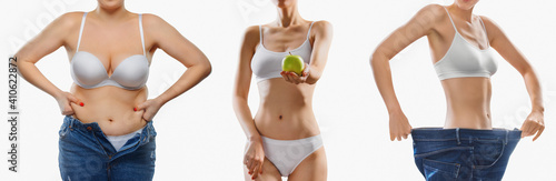 healthy body - Slimming before and after