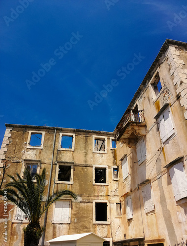Walk through the center of coastal town Milna.

Milna, Croatia - July 26th 2020