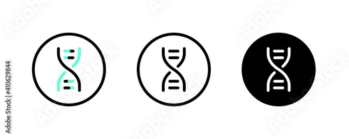 dna spiral icon, deoxyribonucleic acid chain, Genetic medicine, evolution, Medical nucleotides carrying, Human DNA Genetics, GMO, Chromosome, Chemical formula, Microscope, RNA icons vector, sign