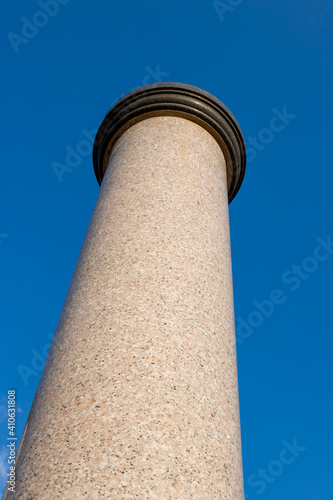 A heap of marble pillars.