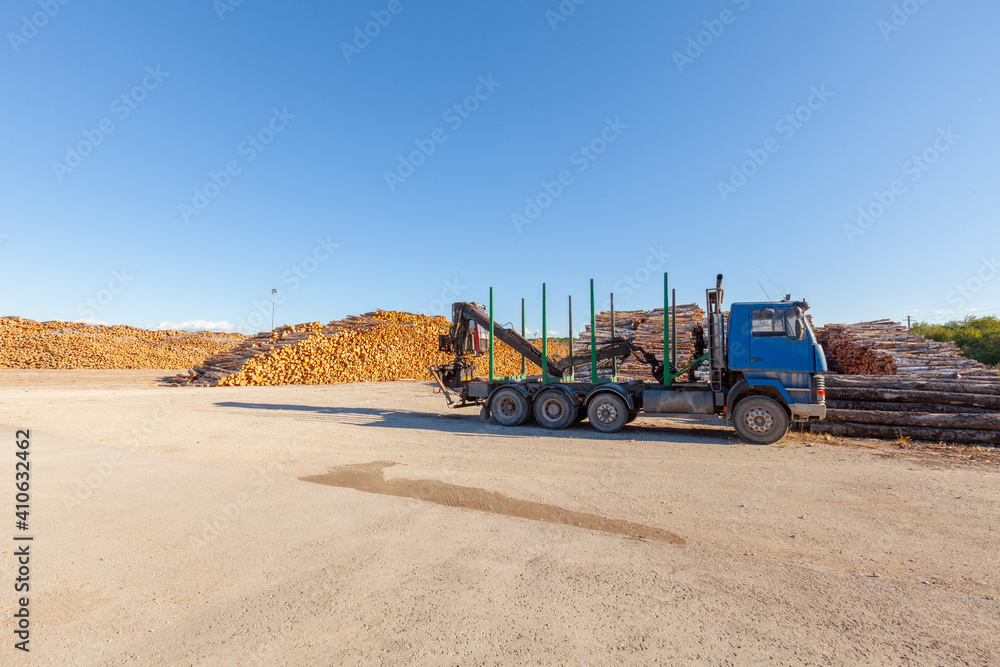 Obraz premium Timber terminal.