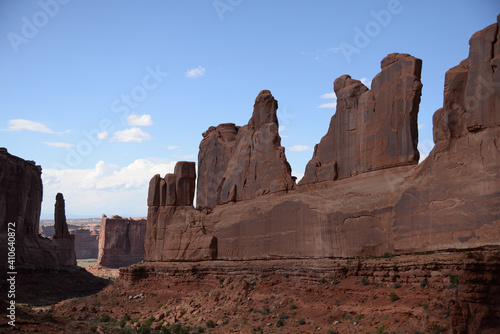 Park Avenue at Arches National Park, Utah, USA