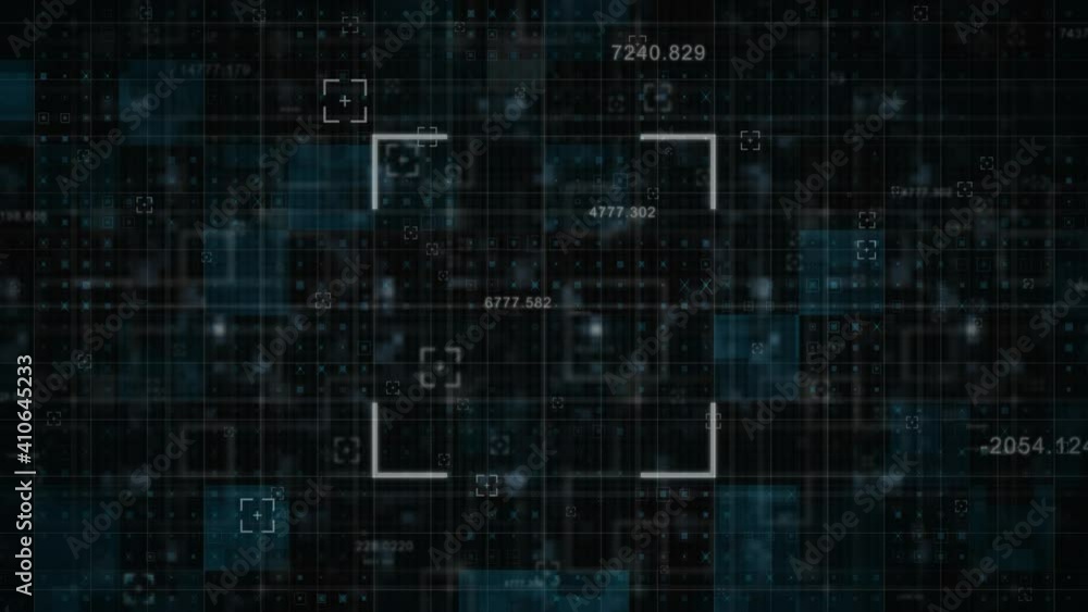 Animation of a white square with numbers over blue and black pixels Animation of a white square with numbers over blue and black pixels