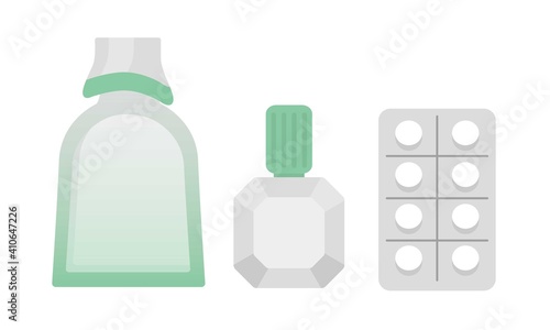 花粉症対策グッズ洗眼薬と目薬と飲み薬