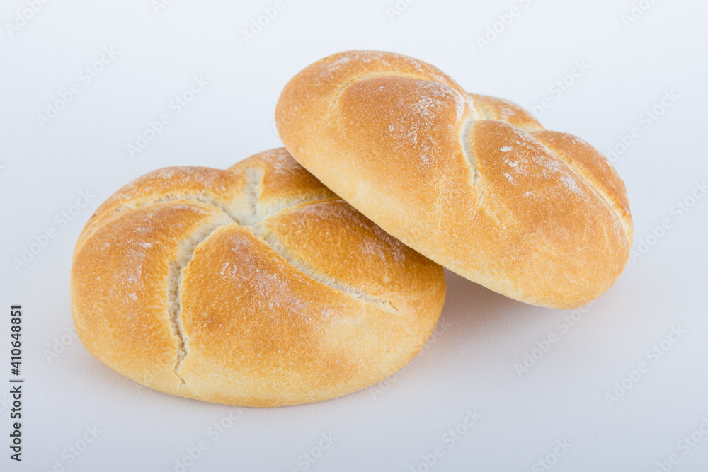 Austrian bun kaiserka baked in gold Austrian bun kaiserka baked in gold