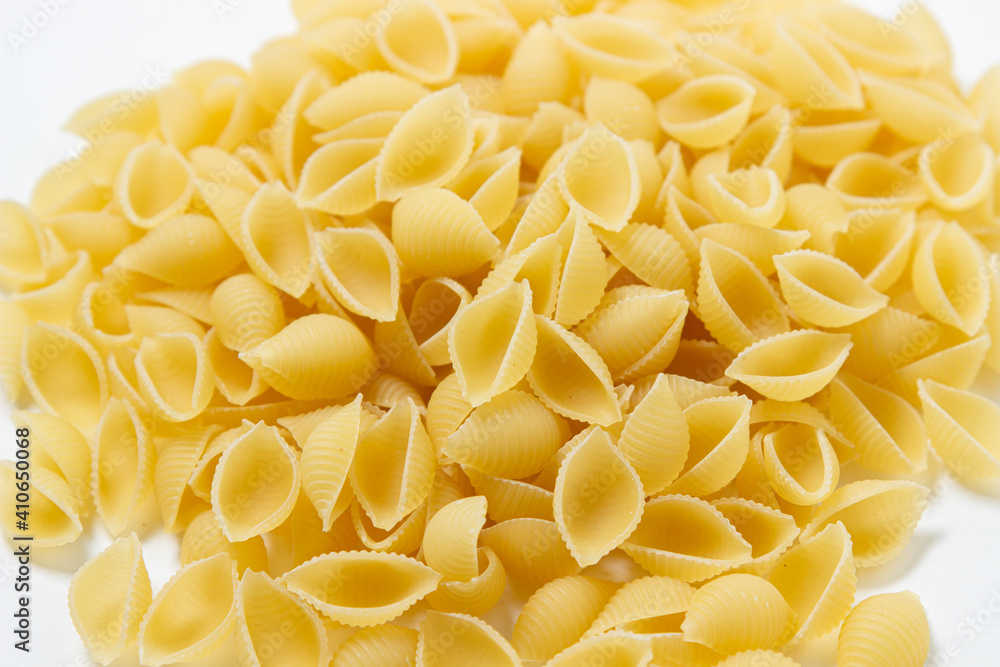 Pasta on a white background. Isolated pasta. Flour products Pasta on a white background. Isolated pasta. Flour products