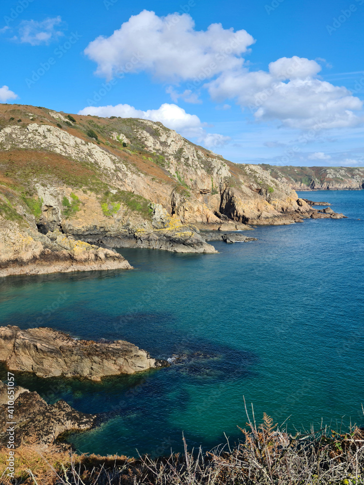 Guernsey Channel Islands, La Moye Point, Le Gouffre Guernsey Channel Islands, La Moye Point, Le Gouffre