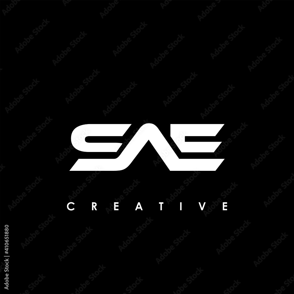 SAE Letter Initial Logo Design Template Vector Illustration SAE Letter Initial Logo Design Template Vector Illustration