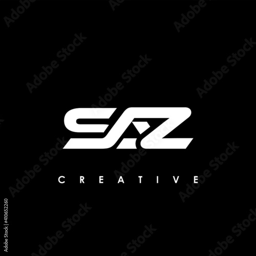 SAZ Letter Initial Logo Design Template Vector Illustration
