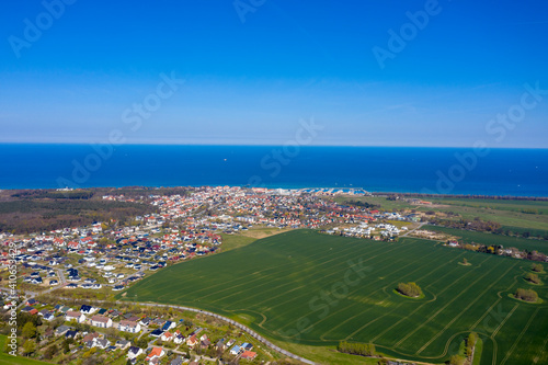 Luftbildaufnahme Ostseebad Kühlungsborn an der Ostsee, Mecklenburg-Vorpommern, Deutschland