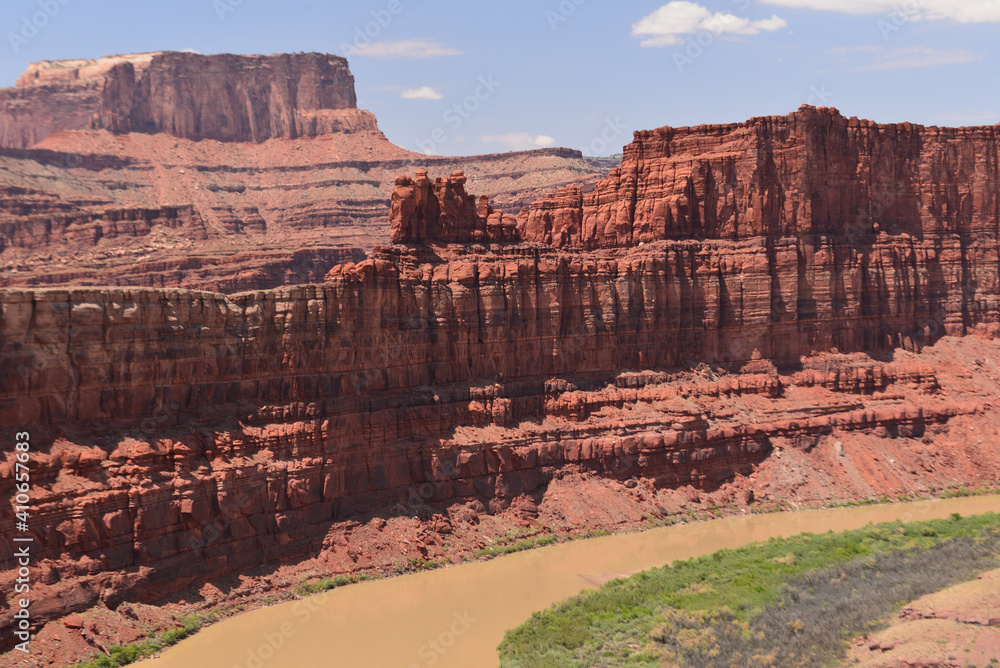 Fototapeta premium Landscape of eastern part of Canyonlands National Park in Utah, USA
