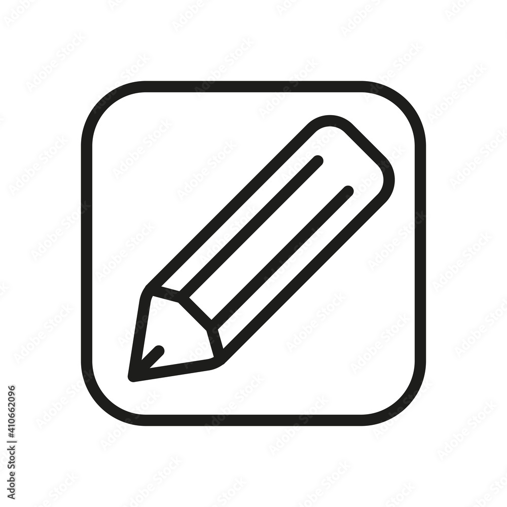 Outline Vector Icon Edit Register Subscription Subscribe Outline Vector Icon Edit Register Subscription Subscribe