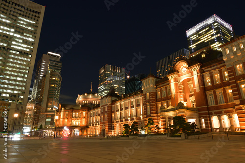 東京駅 夜景