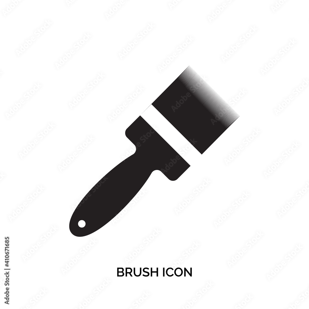 Paint Brush Icon, Paintbrush Symbol, Brush Sign, Painter Tool Paint Brush Icon, Paintbrush Symbol, Brush Sign, Painter Tool