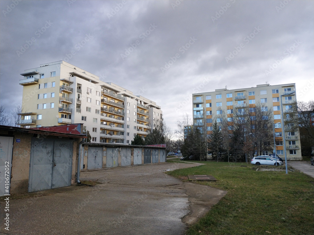 Trnava city Prednadrazie February 2021 Trnava city Prednadrazie February 2021