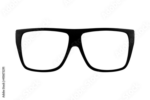 Eyeglasses frame isolated on white background with clipping path