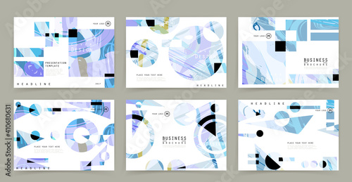 Page layout design template for presentation and brochure , Annual report, flyer and book page with infographic elements design