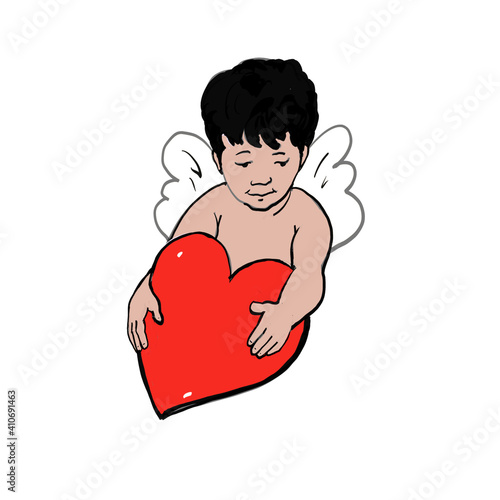 Valentine Cupid Cartoon