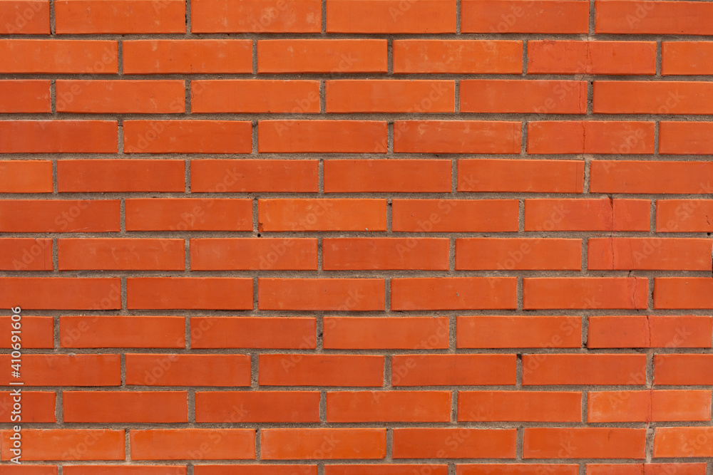 Obraz premium red brickwork, building wall, screen background