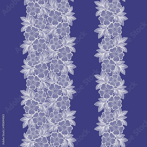 seamless lace floral pattern