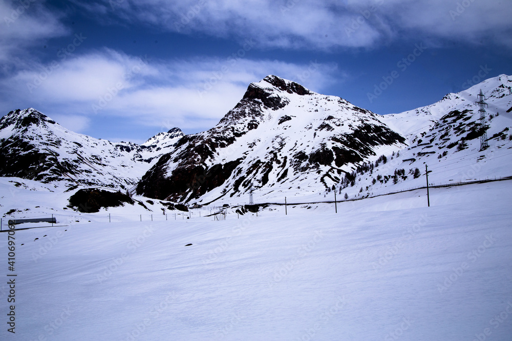 Obraz premium Bernina Express