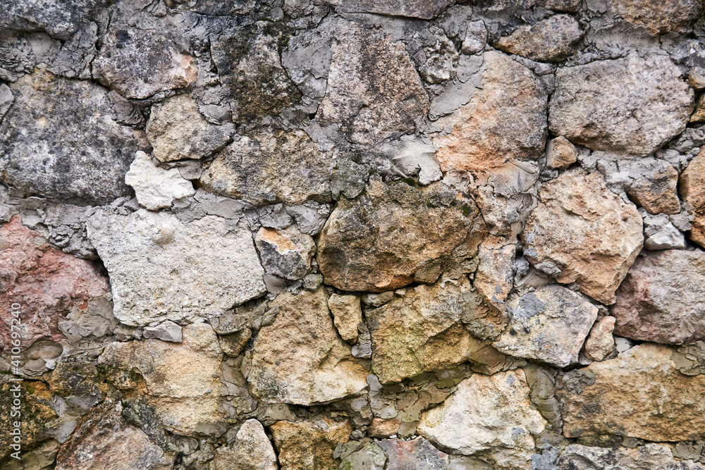 background, texture - antique rough masonry from natural stone background, texture - antique rough masonry from natural stone