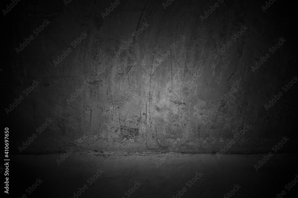 Old wall texture cement dark black gray background abstract grey color design are light with white gradient background. Old wall texture cement dark black gray background abstract grey color design are light with white gradient background.