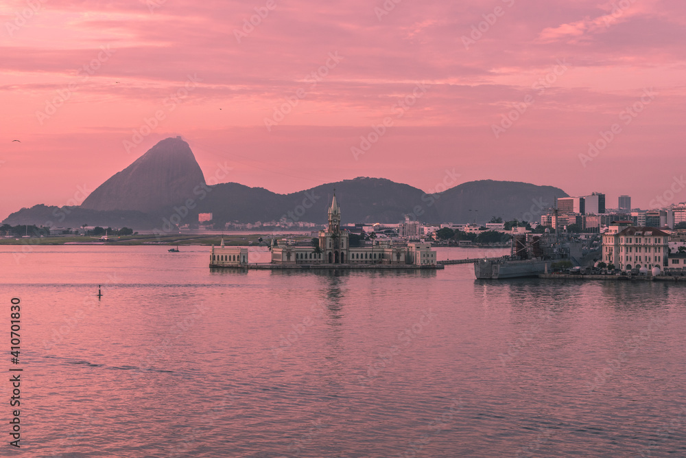 Rio de Janeiro at sunset