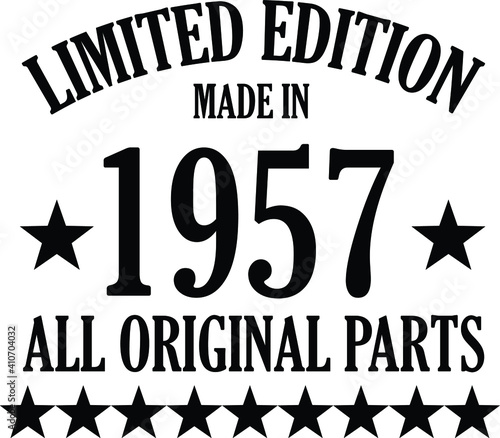 limited edition 1957