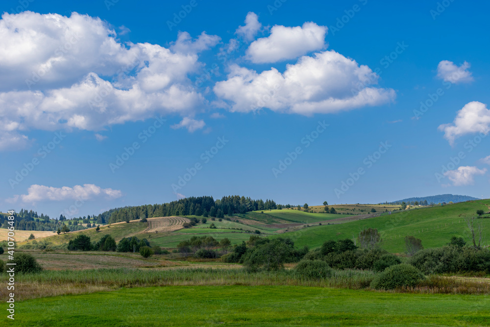 landscape of region country
