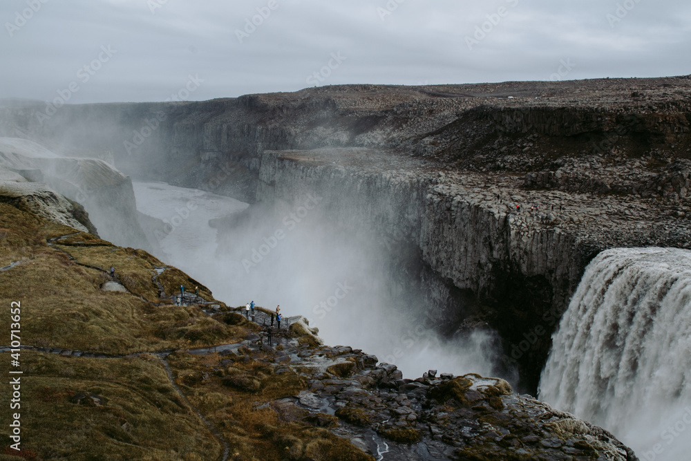 Dettifoss waterfall, North Iceland, Europe Dettifoss waterfall, North Iceland, Europe