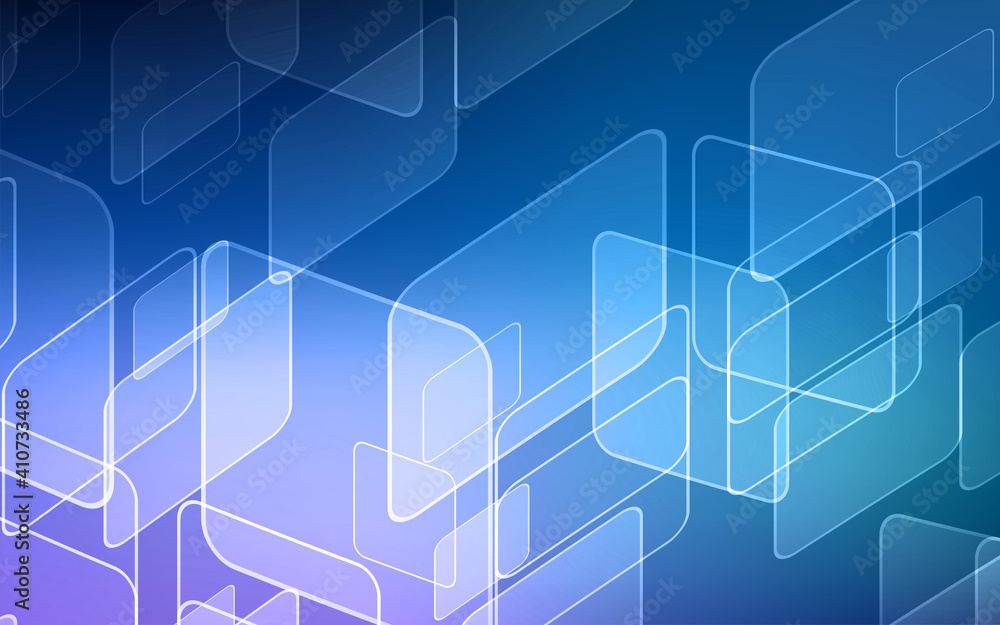 Fototapeta premium Abstract technology background Hi-tech communication concept innovation background illustration