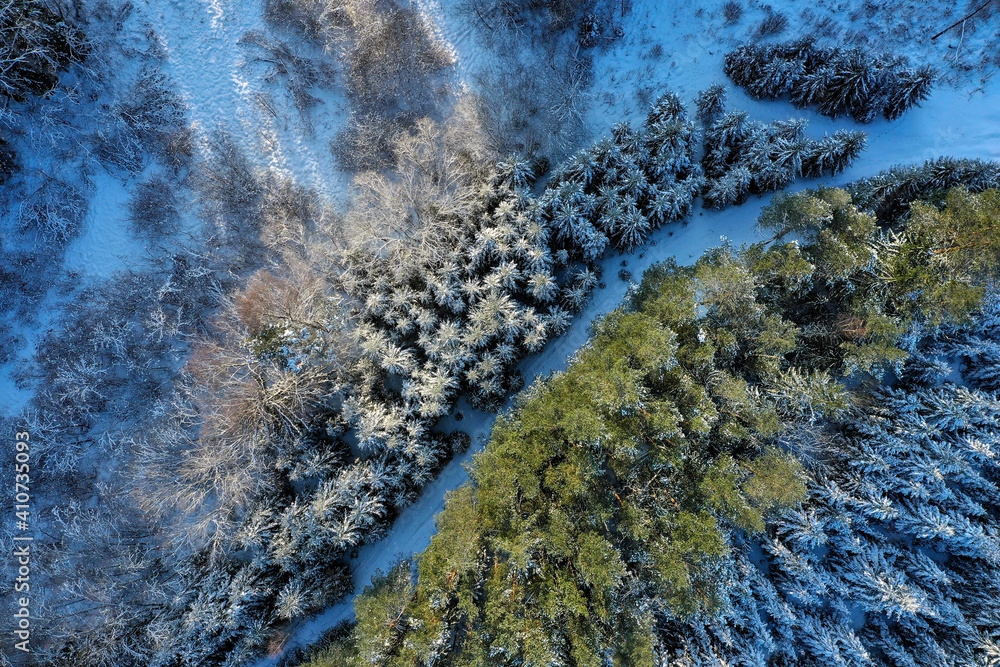 Latvia; Veclaicene in winter