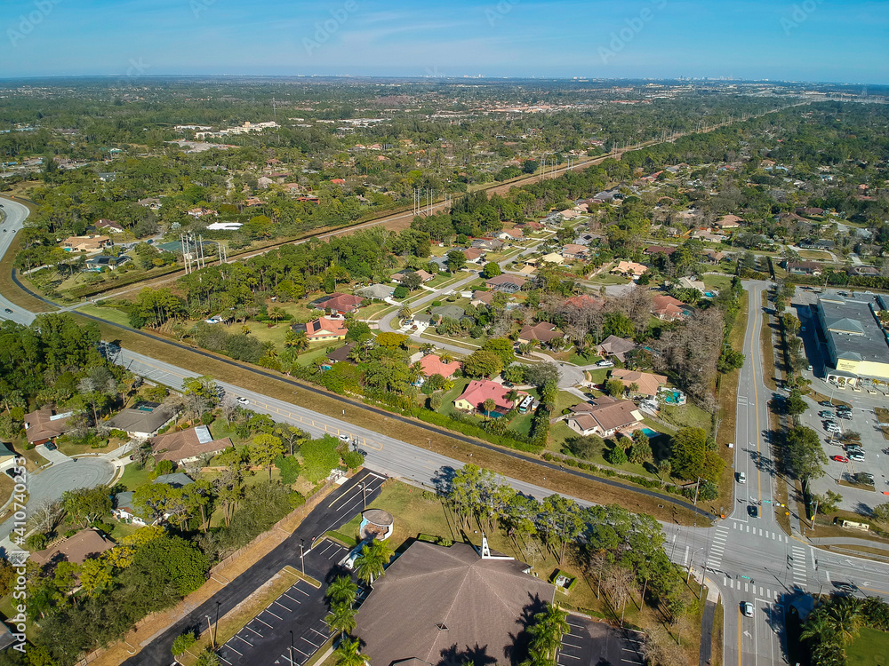 Wellington Florida drone real estate photography