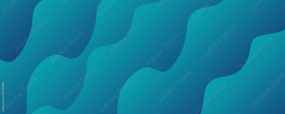 Abstract blue light and shade creative background. Vector illustration. Blue green white abstract business presentation background