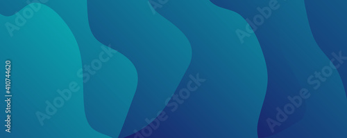 Abstract background with dynamic effect. Modern pattern. Vector illustration for design. Blue green wave background banner
