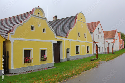 Homestead in Holasovice, Czechia, UNESCO World Heritage Site photo