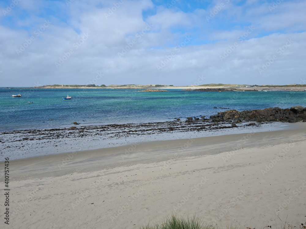 Guernsey Channel Islands, Le Grande Havre Beach Guernsey Channel Islands, Le Grande Havre Beach