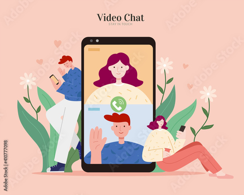 Video call or online dating