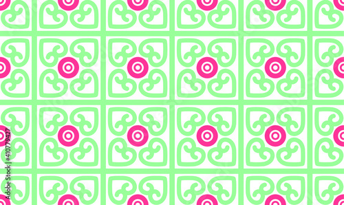 Indonesian batik motif, Batik is a technique of wax-resist dyeing applied to whole cloth, or cloth made using this technique originated from Indonesia. EPS 10