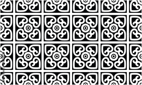 Indonesian batik motif, Batik is a technique of wax-resist dyeing applied to whole cloth, or cloth made using this technique originated from Indonesia. EPS 10