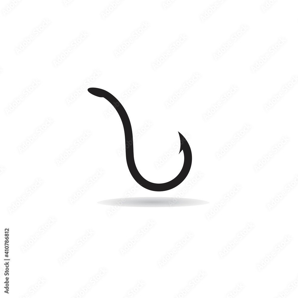  fishing hook logo