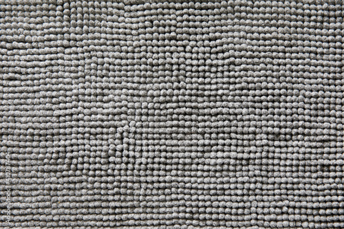 Texture of new unuse cloth carpet use for feel cleaning.