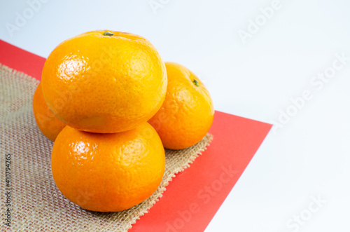Wallpaper Mural Orange on white background isolated, Asian tropical fruits whole good for healthy drinks and juice. Very natural sweet flavor. Tangerine, mandarine, Thai honey sweet green. Close up shot food concept Torontodigital.ca