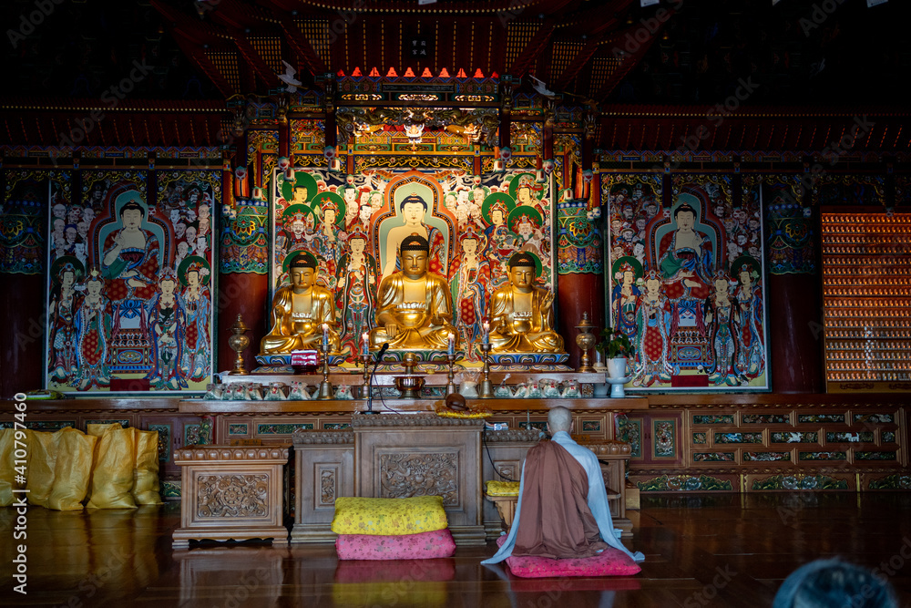 Temple in Busan - Stock Photo